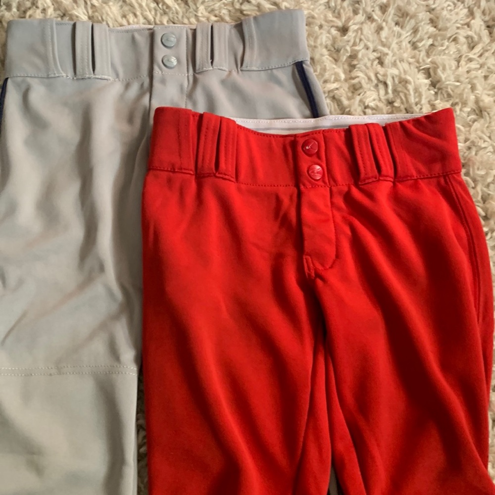 Two-pack girls softball pants